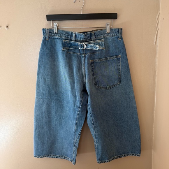 GRLFRND Noa Engineer Jorts Elysian Park Dr Blue Jean Shorts denim Revolve 28 - Picture 12 of 16